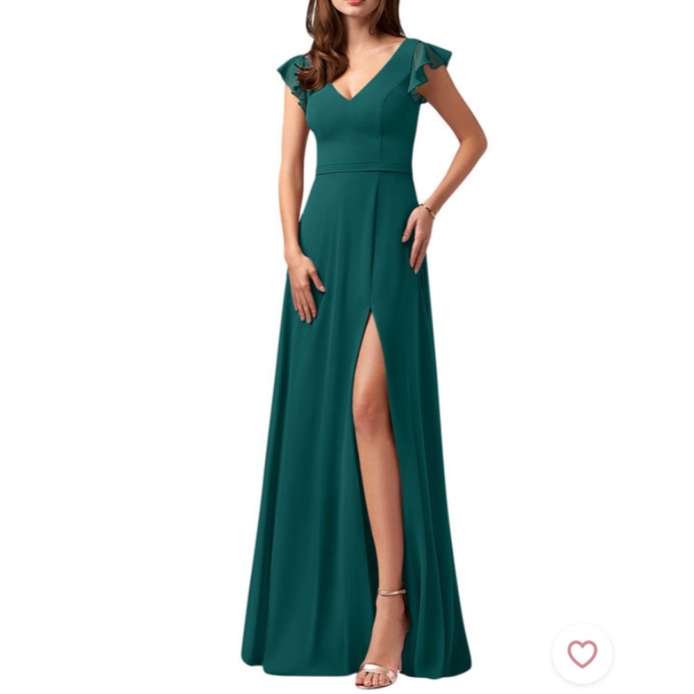 AZAZIE Claudine Peacock Size 14